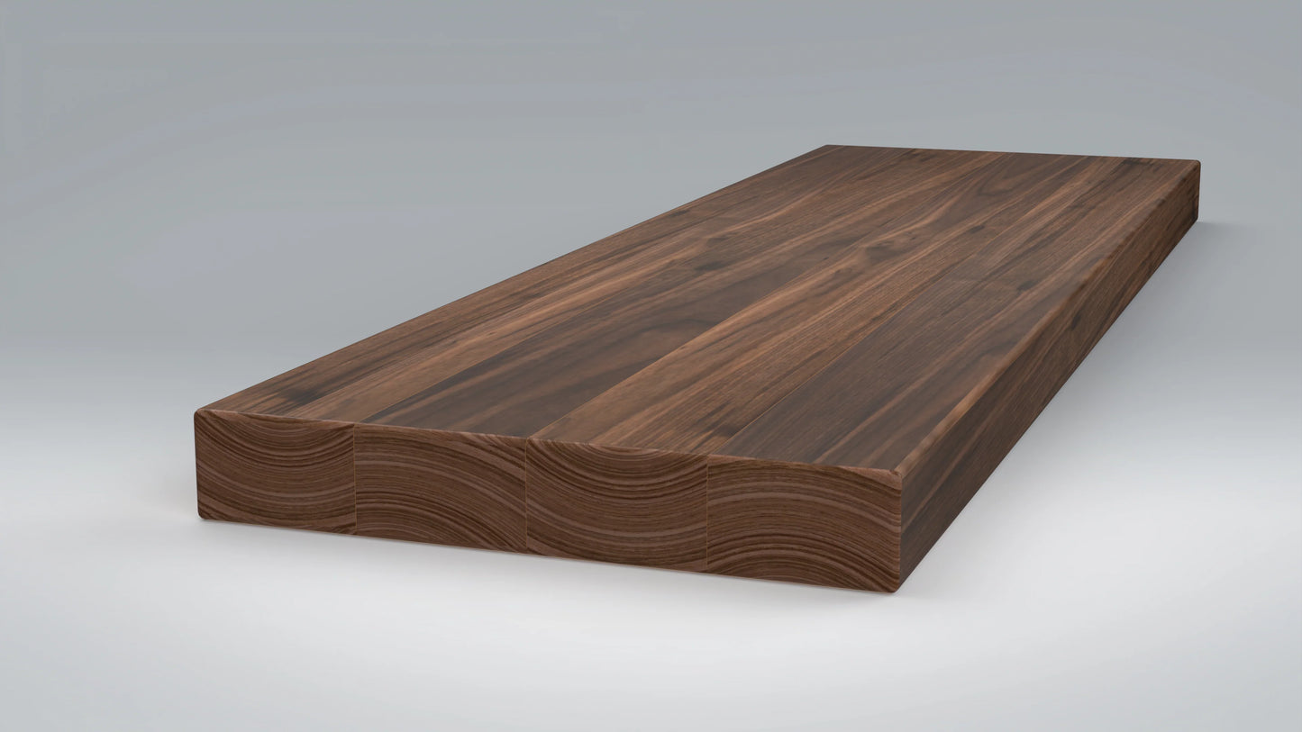 Marche d'escalier de bois