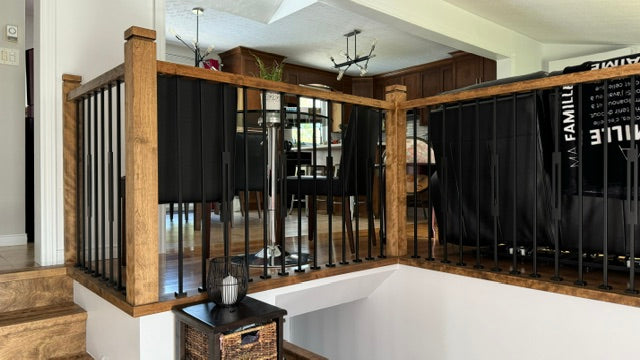 Marche d'escalier de bois